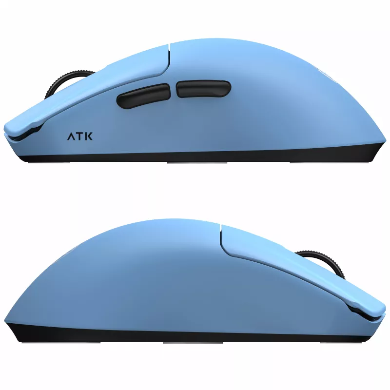 Rato gaming ATK x LEV F1 V2 Extreme, sem fios, PAW3950 Ultra, 8K Hz - azul