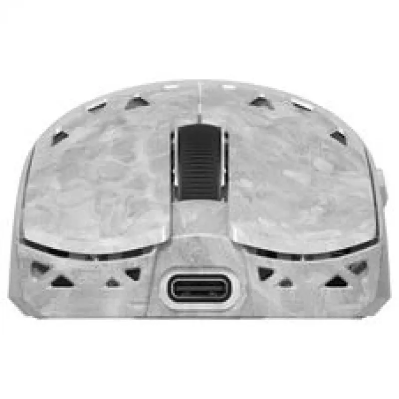 Rato gaming sem fios ATK Blazing Sky Ghost EXTREME, PAW3950 Ultra, 8000Hz - prateado