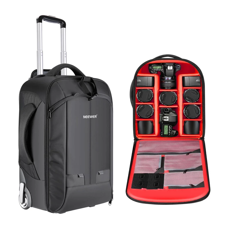 Mochila para câmara NEEWER NW3300 (vermelha)