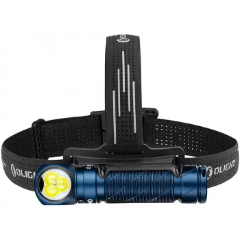 Lanterna LED frontal OLight Perun 3 azul meia-noite 3000 lm