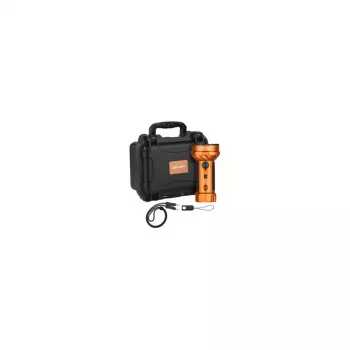Lanterna recarregável Olight Marauder Mini 2 laranja 10000 lúmenes USB-C