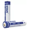 Pilha recarregável de iões de lítio XTAR AAA 1,5 V 750 mAh (pack de 4) com proteção