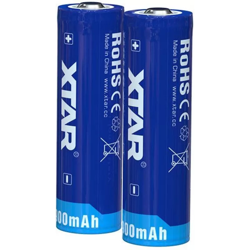 Pilha protegida de iões de lítio XTAR 21700 3,7 V 4900 mAh (1 unid.)