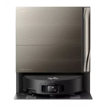 Robô aspirador e lavador Mova Z70 Ultra Roller Complete com estação de limpeza, preto