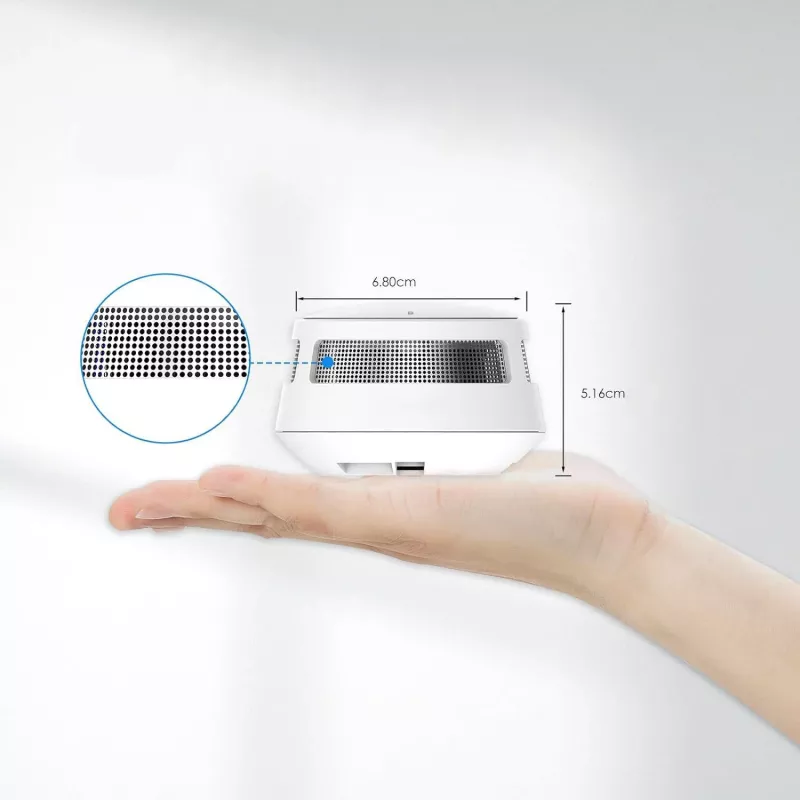 Detetor de fumo fotoelétrico SAFE 10Y30-PRO com pilha de 10 anos, branco