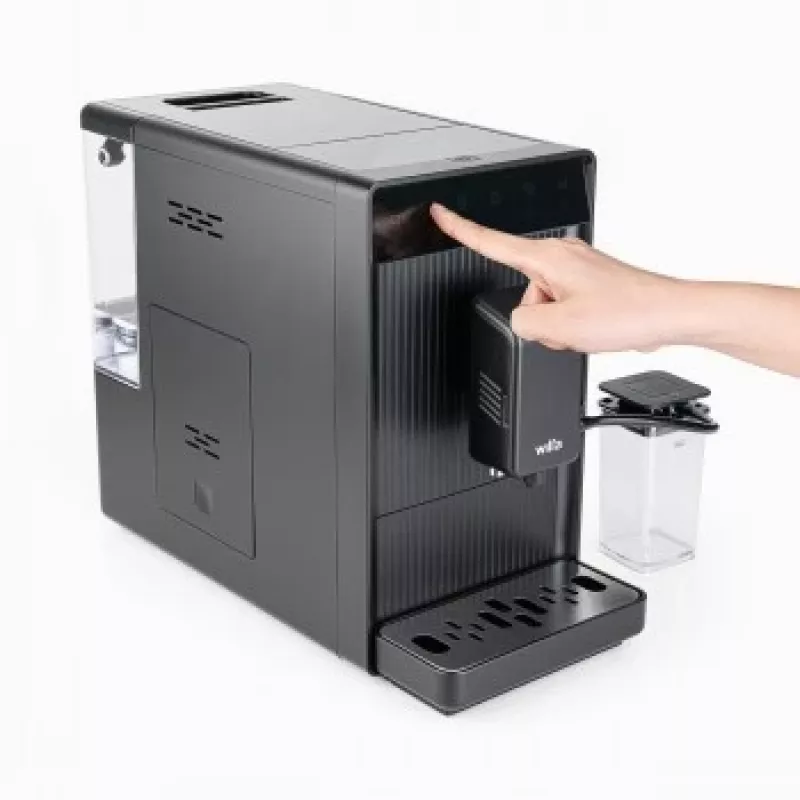 Máquina de café expresso automática WILFA VOLO 15 bar 1350 W preto/aço inoxidável