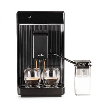 Máquina de café expresso automática WILFA VOLO 15 bar 1350 W preto/aço inoxidável
