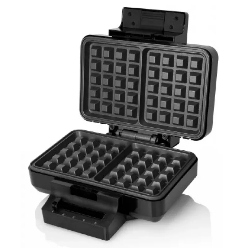 Máquina de waffles belgas WILFA 1000W aço inoxidável
