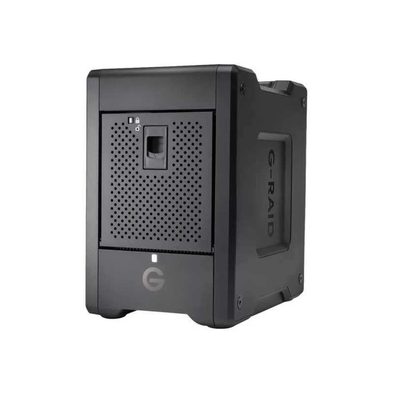 Armazenamento RAID de secretária SanDisk Professional G-RAID Shuttle 4 104 TB Thunderbolt 3