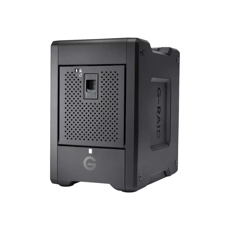 Armazenamento RAID de secretária SanDisk Professional G-RAID Shuttle 4 104 TB Thunderbolt 3