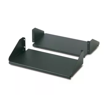 Prateleira fixa APC - 250 lbs (113 kg) - 19 polegadas 1U - preto