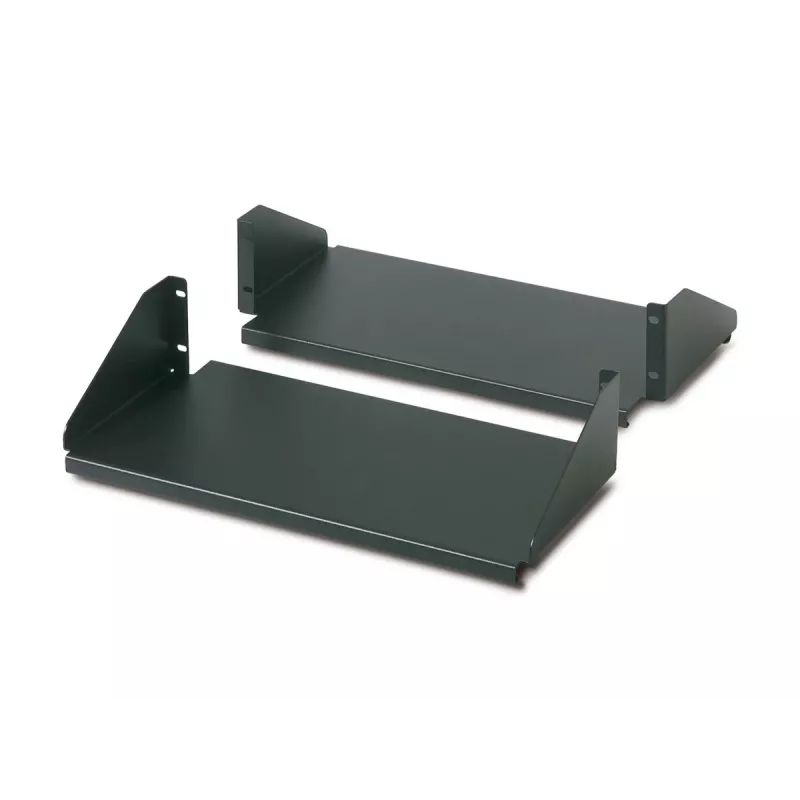 Prateleira fixa APC - 250 lbs (113 kg) - 19 polegadas 1U - preto