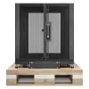 Caixa de rack de servidor APC NetShelter SX 12U 600mm x 900mm com painéis laterais preto Shock-Verpackung