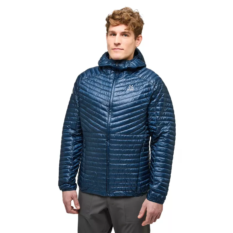 Casaco isolante com capuz Haglöfs L.I.M. Mimic - Tarn Blue