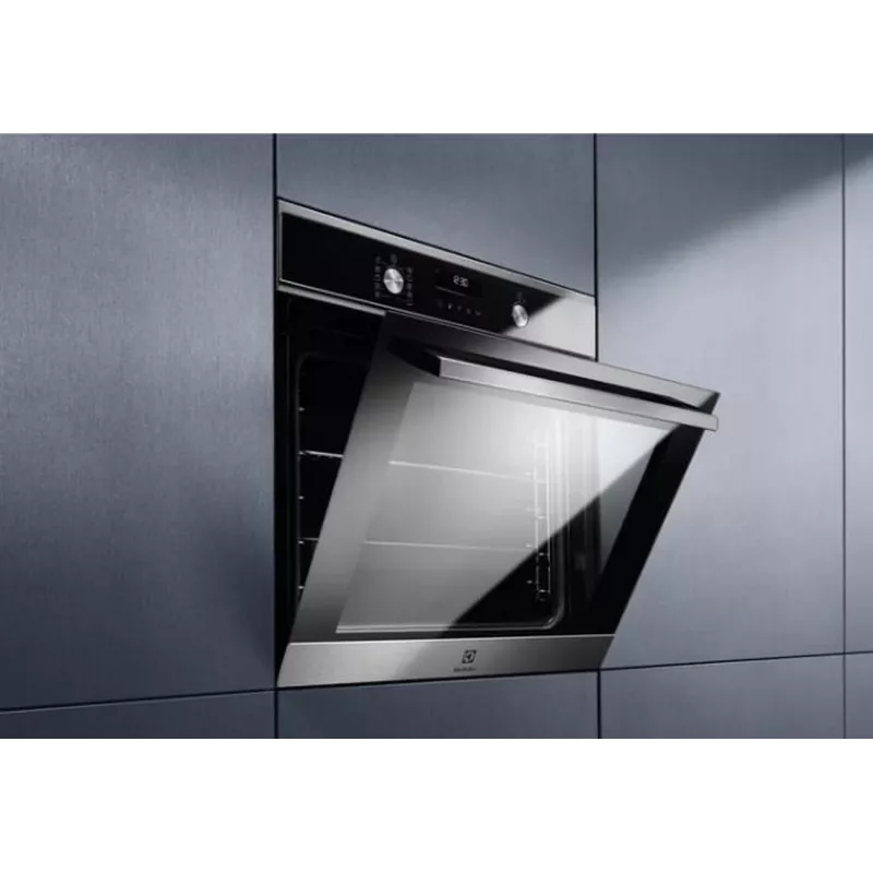 Forno de encastrar Electrolux EOD6P66WX com limpeza por pirólise, 72L, energia A+, aço inoxidável