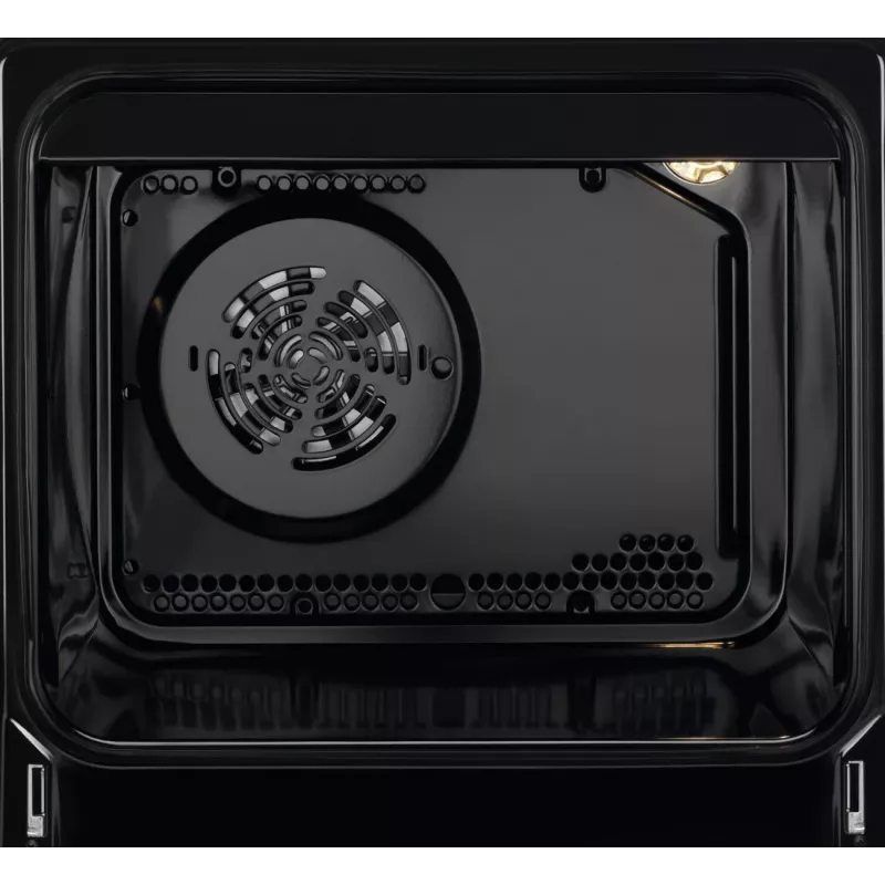 Fogão elétrico independente AEG CCB56491BW com placa vitrocerâmica, forno de convecção 73L e forno convencional 39L, branco