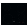 Placa de indução AEG IB6420ACB, 4 zonas, touch-slider, 7000 W, preto