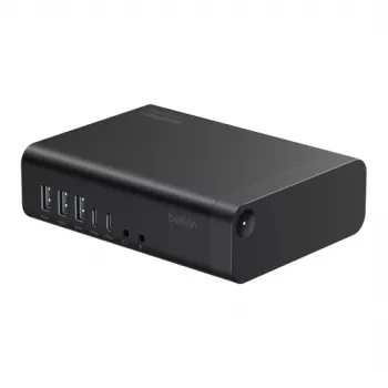 Belkin CONNECT Universal 16-in-1 Triple Display Dock 140W preto
