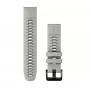 Garmin QuickFit 22 mm bracelete de silicone para relógio, Mist Grey/Dark Green (010-13280-08)