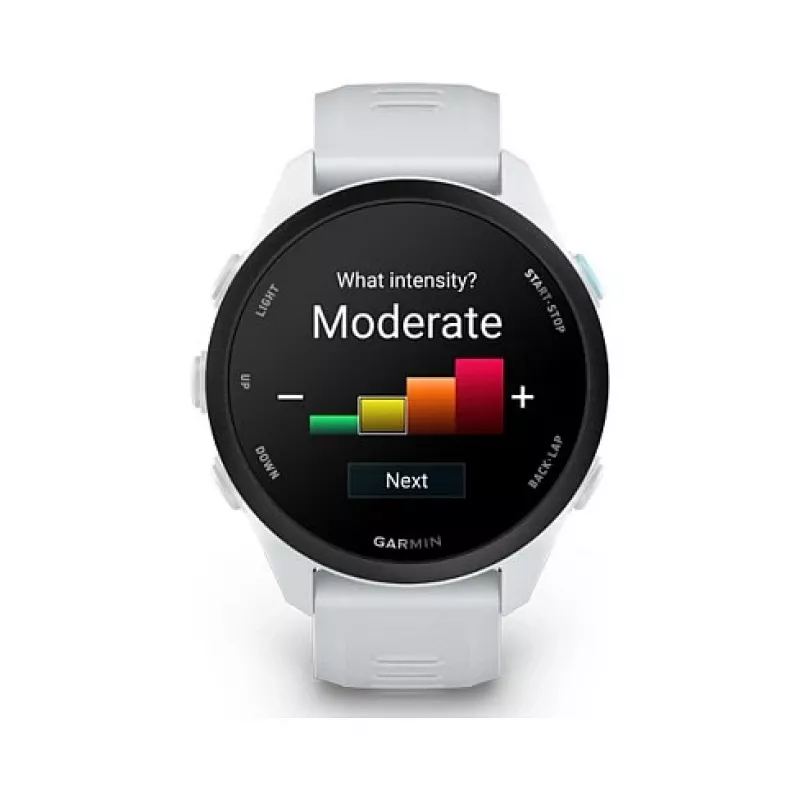 Garmin Forerunner 170 Whitestone com bracelete Whitestone/Cloud Blue