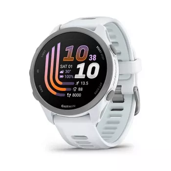 Garmin Forerunner 170 Whitestone com bracelete Whitestone/Cloud Blue