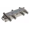 AXING AX BVE 6-01 distribuidor TV/SAT 6 vias, 75 Ohm, conector F, zinco fundido, preto