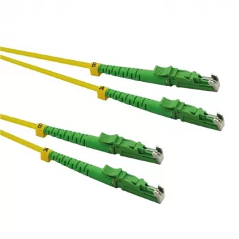 ROLINE cabo patch de fibra ótica Duplex 9/125 µm OS2 LSH/APC, LSOH, amarelo, 3 m