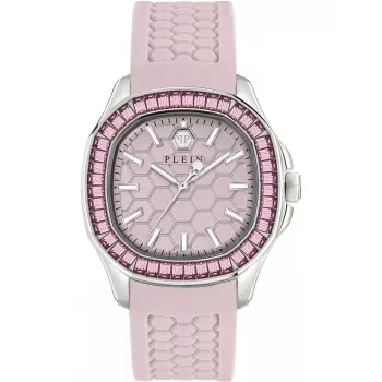 Relógio Philipp Plein mulher PWTAA0123 38mm de quartzo com bracelete de silicone preto