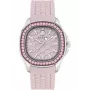 Relógio Philipp Plein mulher PWTAA0123 38mm de quartzo com bracelete de silicone preto