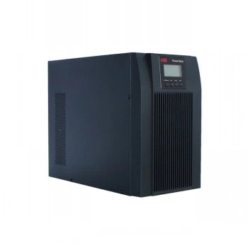UPS online torre ABB POWERVALUE 11 T G2 2KVA - 2000VA / 1800W, onda sinusoidal pura, ecrã LCD