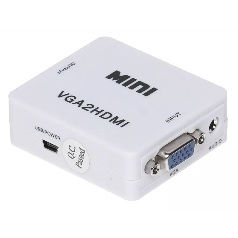 DELTA VGA+AU/HDMI-ECO conversor VGA para HDMI com áudio