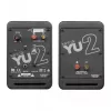 Kanto Audio YU2MB-CG altifalantes ativos de 3 vias com DAC USB e AUX de 3,5 mm - preto mate (inclui cabo de alimentação Type-C e G)