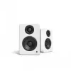 KANTO AUDIO YU2MW-CG altifalantes ativos de estante com DAC USB e AUX de 3,5 mm - branco mate (inclui cabo de alimentação Type-C e G)