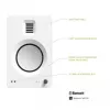 KANTO AUDIO TUKMW-FG altifalantes ativos premium com saída para auscultadores, DAC USB, pré-amplificador phono integrado, Bluetooth, branco mate (inclui cabo de alimentação Type-F e G)