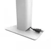 Kanto Audio 9 suporte universal de secretária para altifalantes, branco (par)