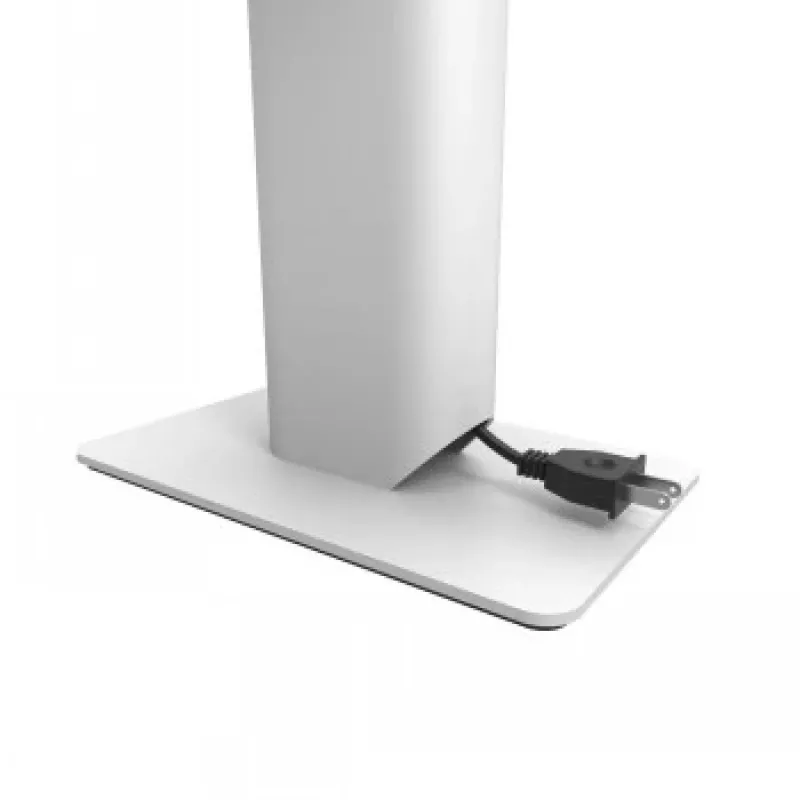 Kanto Audio 9 suporte universal de secretária para altifalantes, branco (par)