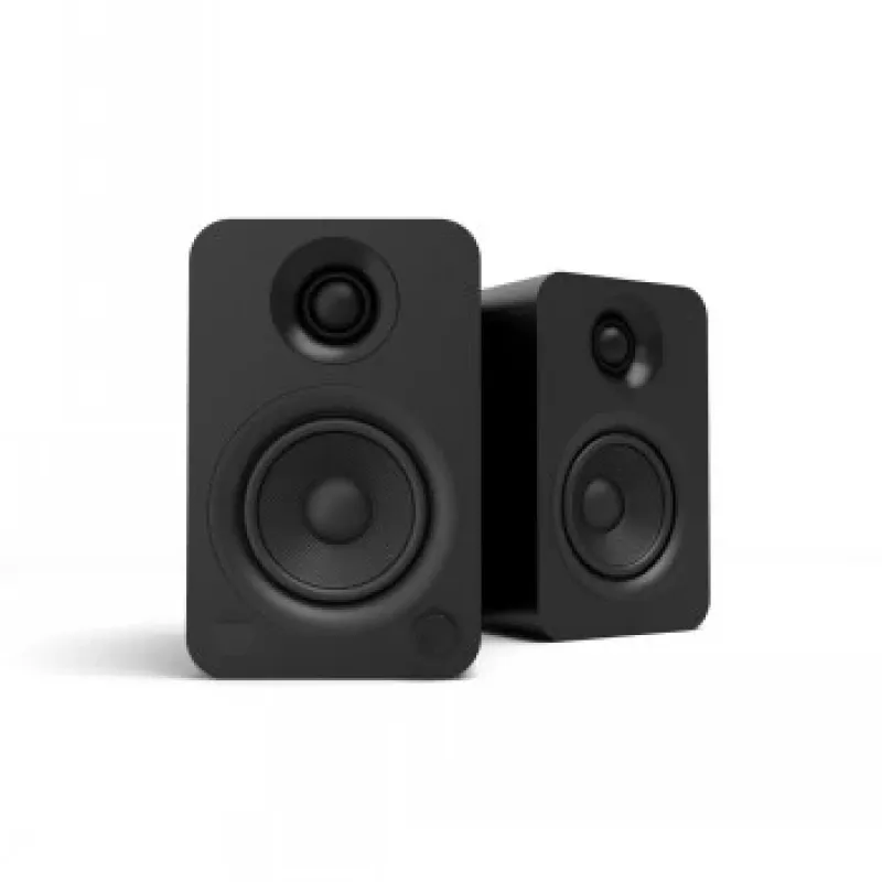 KANTO AUDIO YU-CG altifalantes ativos de estante com Bluetooth e entrada RCA - preto vinil (inclui cabo de alimentação Type-C e G)