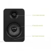 KANTO AUDIO YUP4 altifalantes passivos de estante - preto (par)