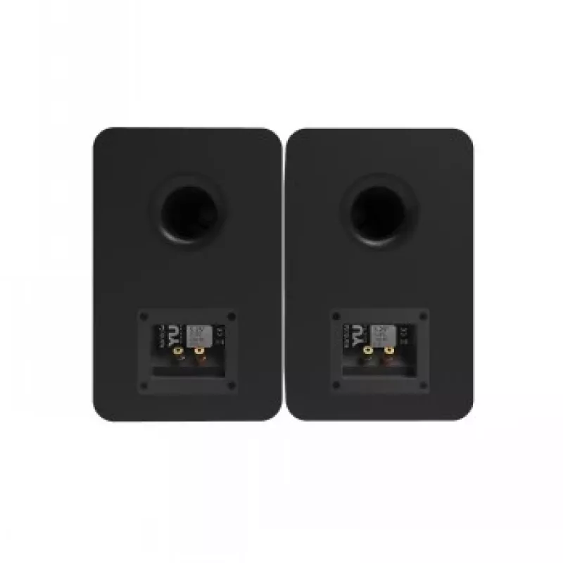 KANTO AUDIO YUP6 altifalantes passivos de estante par - tweeter de cúpula de seda de 1 polegada e woofer de Kevlar de 5,25 polegadas - preto