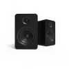 KANTO AUDIO YUP6 altifalantes passivos de estante par - tweeter de cúpula de seda de 1 polegada e woofer de Kevlar de 5,25 polegadas - preto