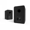 KANTO AUDIO YUP6 altifalantes passivos de estante par - tweeter de cúpula de seda de 1 polegada e woofer de Kevlar de 5,25 polegadas - preto