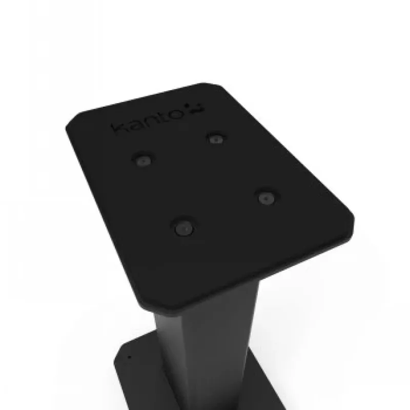 Kanto Audio 22 suportes de altifalantes altos enchíveis com pés isolantes - preto (par)