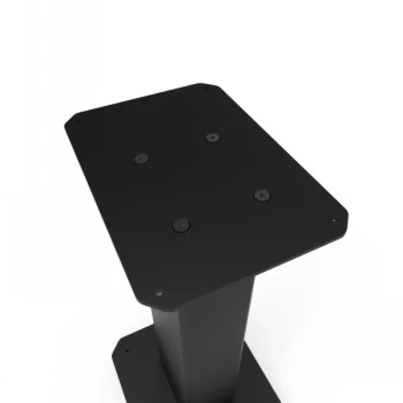 Kanto Audio 26 suportes de altifalantes altos enchíveis com pés isolantes - preto (par)