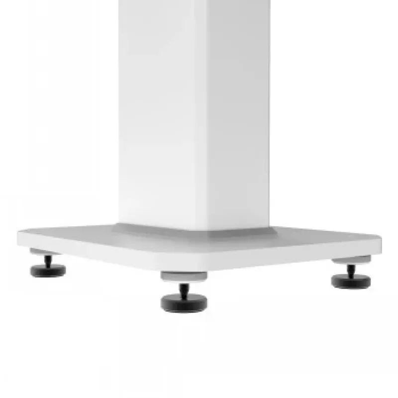 KANTO AUDIO 26 suportes de altifalantes altos enchíveis com pés isolantes - branco (par)