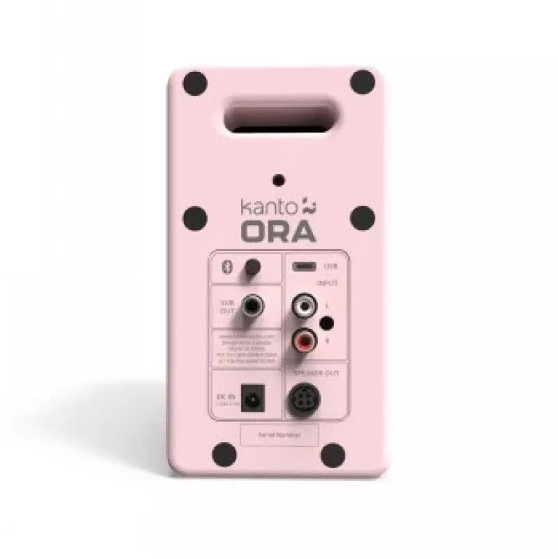 Altifalantes de secretária KANTO AUDIO Powered Reference 100W com Bluetooth - rosa, par (incl. cabo de alimentação USB-C)