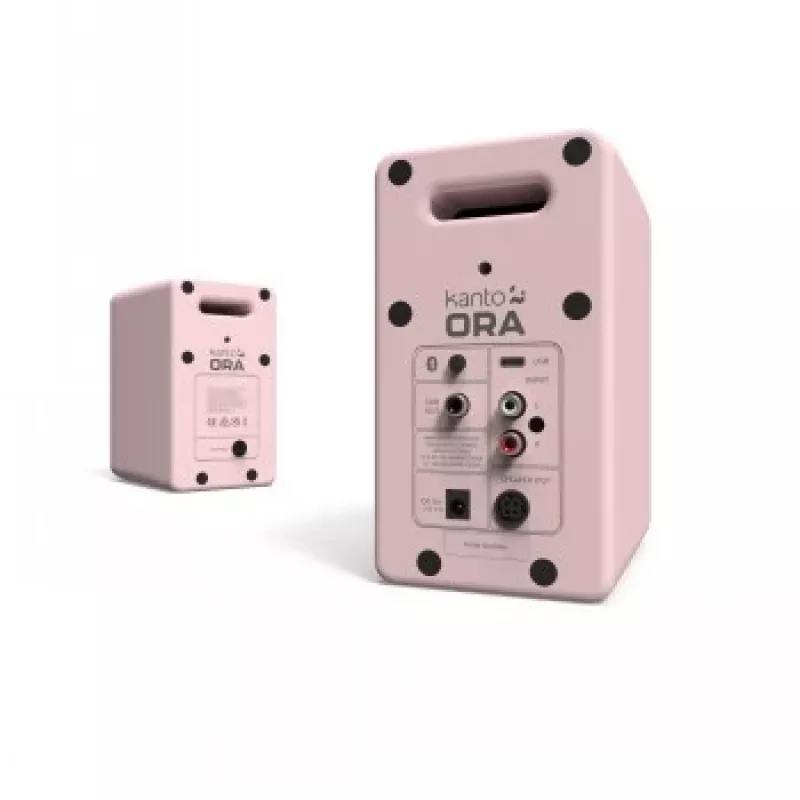 Altifalantes de secretária KANTO AUDIO Powered Reference 100W com Bluetooth - rosa, par (incl. cabo de alimentação USB-C)