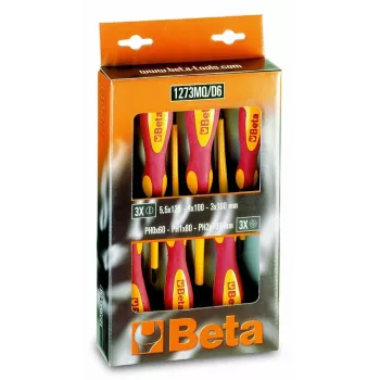 BETA conjunto de chaves de fendas isoladas 1000V