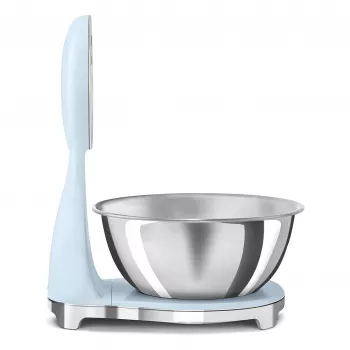 Smeg KSF01PBWW Balança de cozinha analógica e digital azul pastel