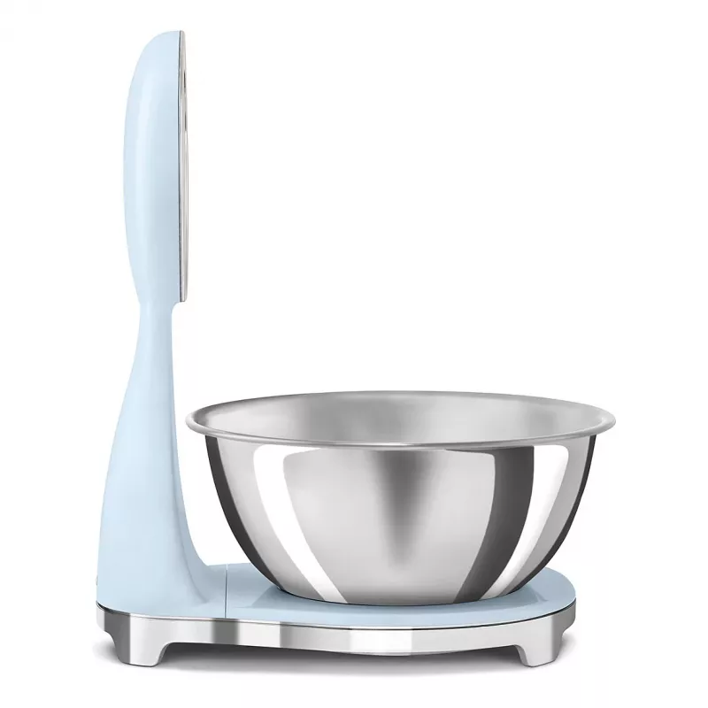 Smeg KSF01PBWW Balança de cozinha analógica e digital azul pastel