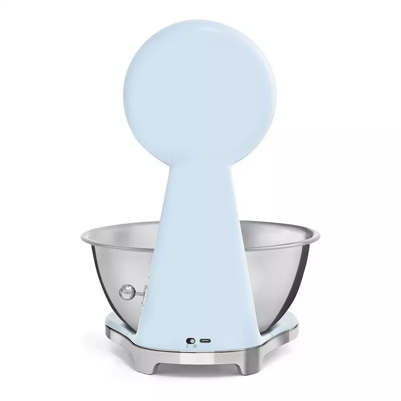 Smeg KSF01PBWW Balança de cozinha analógica e digital azul pastel